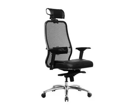 Кресло руководителя Samurai SL-3.04 MPES (124/133, 70, Регулируемые по высоте, Черный, 69)