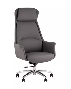 Кресло руководителя TopChairs Viking NEW серое