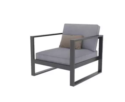 Кресло с двумя подлокотникам