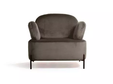 Кресло с металлическими опорами Dream