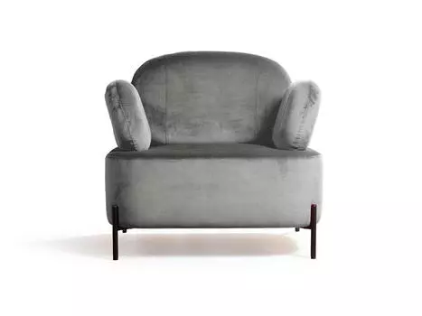 Кресло с металлическими опорами Dream