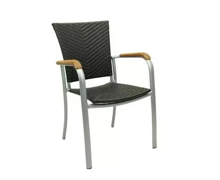 Кресло садовое Aruba (Черный, 56)