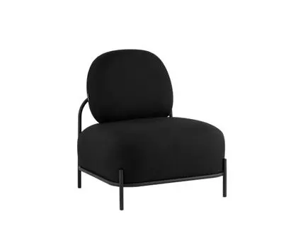 Кресло Стоун рогожка черный