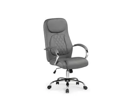 Кресло Tron (серый, хром, 61)