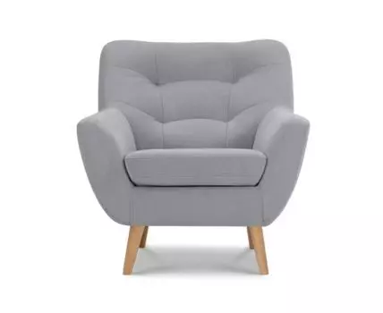 Кресло Витио Velvet Silver