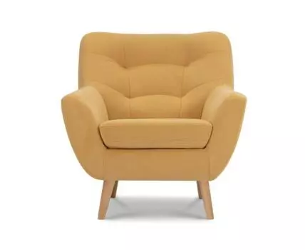 Кресло Витио Velvet Yellow