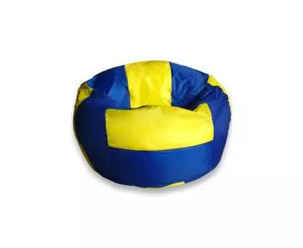 Кресло Волейбольный Мяч Оксфорд (синий, желтый)