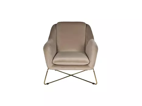 Кресло велюровое