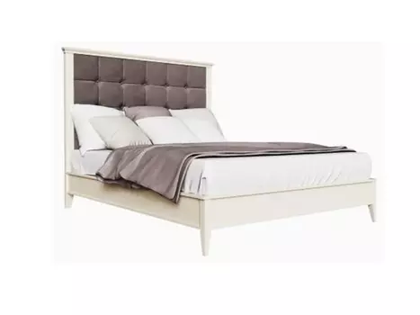 Кровать 120x200 с мягким изголовьем