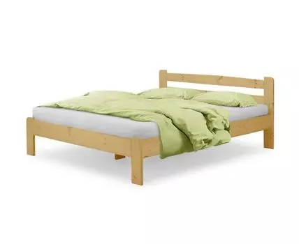 Кровать Агиос 2 Сосна (Текстиль, Сосна)