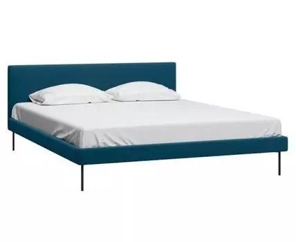 Кровать Амьен 160 Barhat Blue