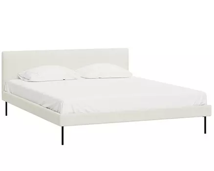 Кровать Амьен 160 Bucle White