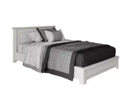 Кровать без изножья 120X200 цвет Белая эмаль (Белый, 213)