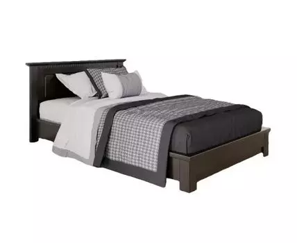 Кровать без изножья 160X200 цвет Антик (Черный, 213)