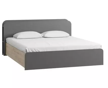 Кровать Бронс-1 180 Grey