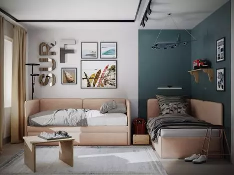 Кровать Bruno с подъемным механизмом