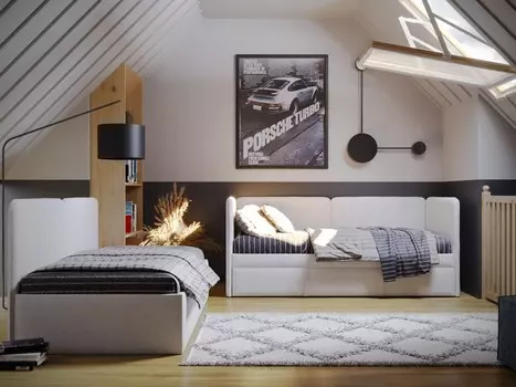 Кровать Bruno-Софа c выкатным ящиком