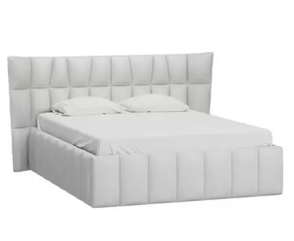Кровать Даймант-Floor 160 Barhat White