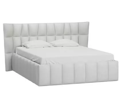 Кровать Даймант-Floor 180 Barhat White