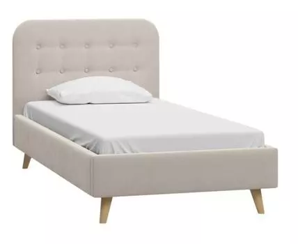 Кровать Динс 120 Velvet Light