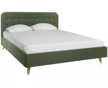 Кровать Динс 160 Velvet Olive