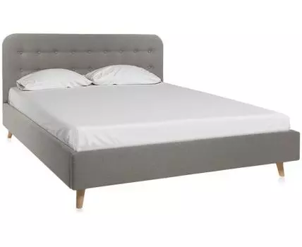 Кровать Динс 180 Velvet Grey