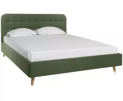 Кровать Динс 180 Velvet Olive