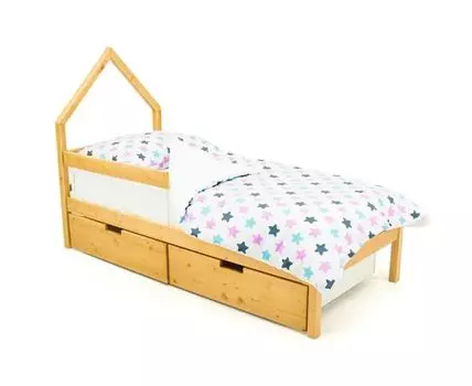 Кровать-домик мини Svogen дерево