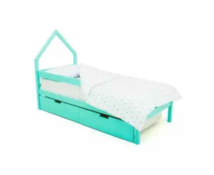 Кровать-домик мини Svogen мятный (мятный)