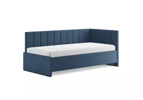 Кровать Emily рогожка деним 80=200