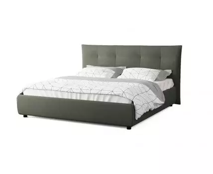 Кровать Фабио (темно-серый)