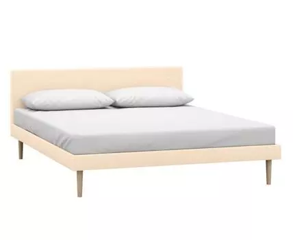 Кровать Гама 160 Barhat Beige