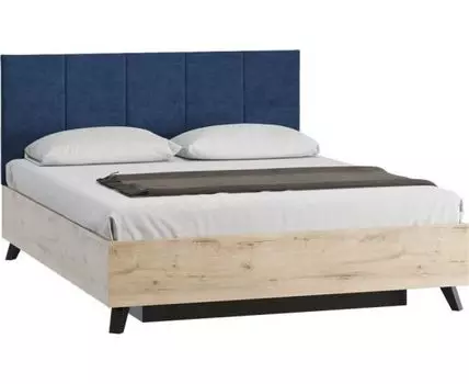 Кровать Гамла 160 Velvet Blue