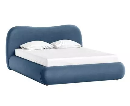Кровать Эмбер 180 Barhat Navy Blue