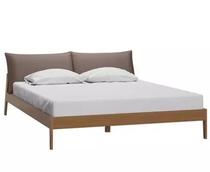 Кровать Эвелен-Walnut 140 Barhat Latte