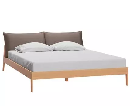 Кровать Эвелен-Wood 140 Barhat Latte