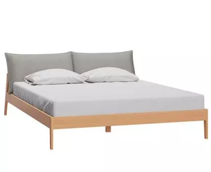 Кровать Эвелен-Wood 140 Soft Grey