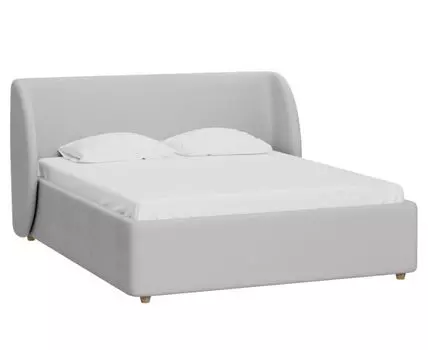 Кровать Юна 160 Bucle Silver