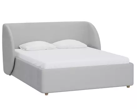 Кровать Юна 180 Bucle Silver
