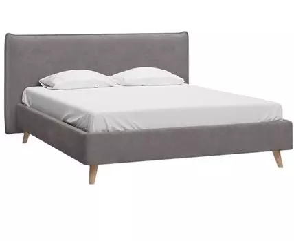 Кровать Кьево 140 Velvet Grey