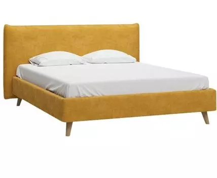 Кровать Кьево 140 Velvet Yellow