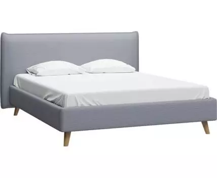 Кровать Кьево 180 Vertikal Grey