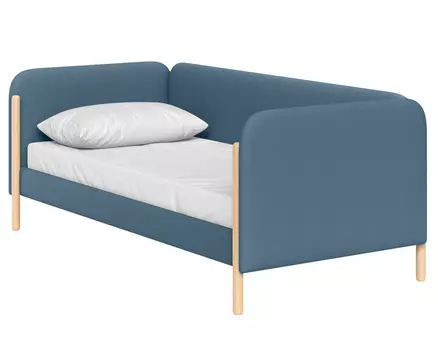 Кровать Кейси-2 90 Textile Blue