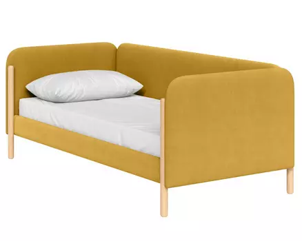 Кровать Кейси-2 90 Velvet Yellow