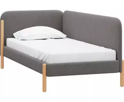 Кровать Кейси 90 Velvet Grey