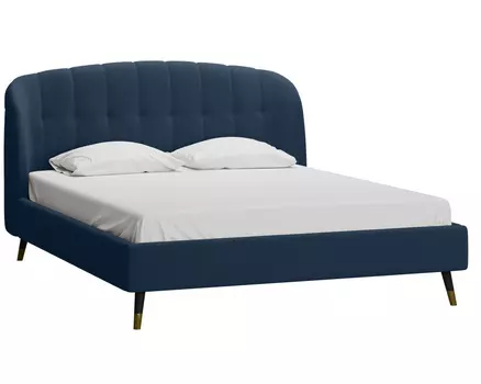 Кровать Льери 160 Velvet Blue