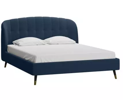 Кровать Льери 180 Velvet Blue
