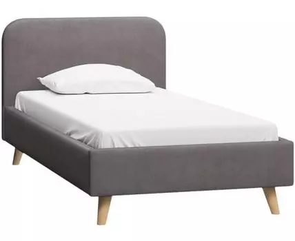 Кровать Лайтси 120 Velvet Grey