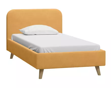 Кровать Лайтси 120 Velvet Wet Sand