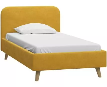 Кровать Лайтси 120 Velvet Yellow